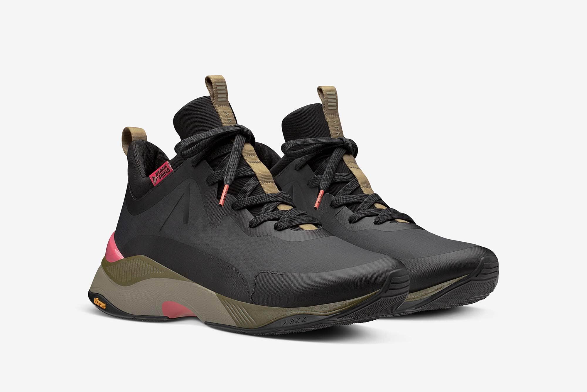 ARKK Collection Stormrydr Nylon HL VULKN Vibram | Black Rich Coral | Men Stormrydr